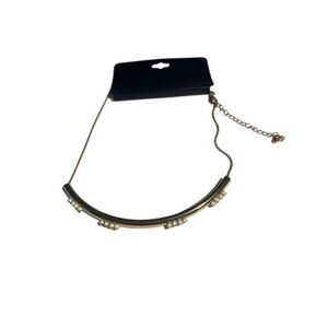 Elegant Bar Necklace Women's Gold‎ Tone